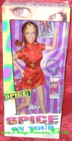 Image for Spice Girls Ginger Spice (Geri Halliwell) “Spice Girls On Tour” Celebrity Doll & Accessories 1998 Mint-in-Box Set <b><span style='color:red'>*****PRIORITY MAIL SHIPPING INCLUDED – DOMESTIC ORDERS ONLY!*****</span></b><span style='color:purple'>